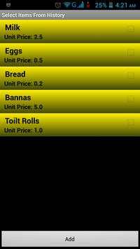 Easy Shopping List screenshot 5