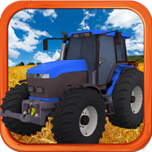 Real Tractor Farming Driving &amp; Transport Sim 2017 icon
