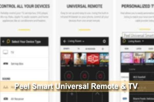 Peel Smart Remote universal control for tv info screenshot 2