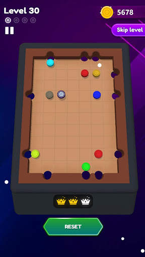 Flick Carrom - Free Carrom Game screenshot 2