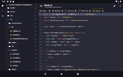 Acode - code editor | FOSS 9 تصوير الشاشة