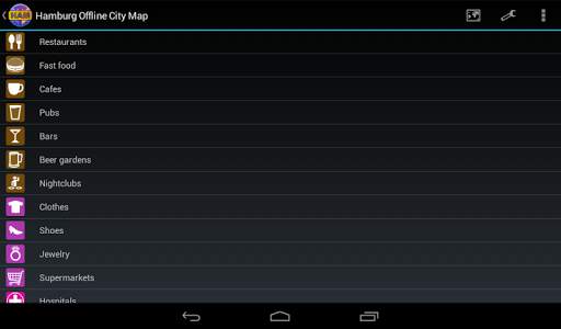 Hamburg Offline City Map screenshot 11