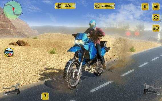 Moto Bike Hill Racer 2017 Sim screenshot 3