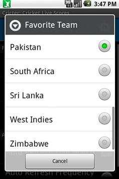 Cricter: Cricket Live Scores screenshot 7