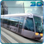 City Tram Driver Simulator 3D icon