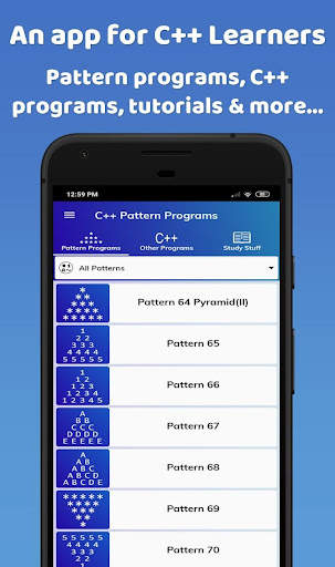 C   Pattern Programs screenshot 1