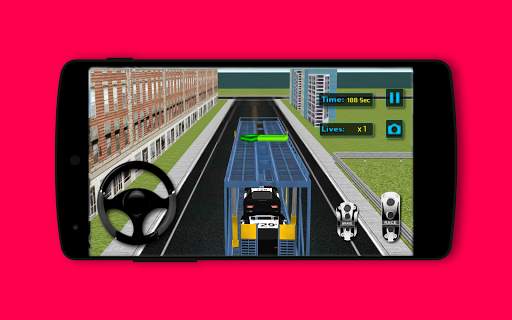 Police Car Cargo Transporter screenshot 3