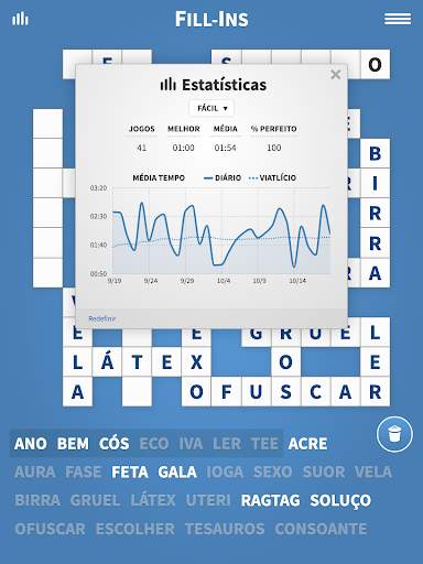 Fill-Ins · Jogos de Palavras screenshot 8