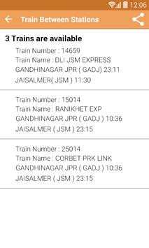 LIVE Railway Train Enquiry 7 تصوير الشاشة