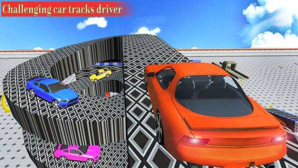 Extreme 3D Car Stunt Tricky Challenges screenshot 6