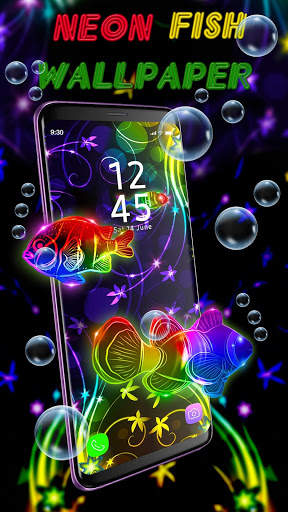 Neon Fish APUS Live Wallpaper screenshot 3