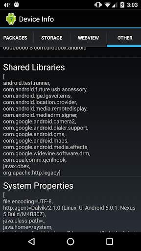 Device Info screenshot 5