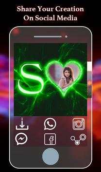 Lighting Text Photo Editor 4 تصوير الشاشة