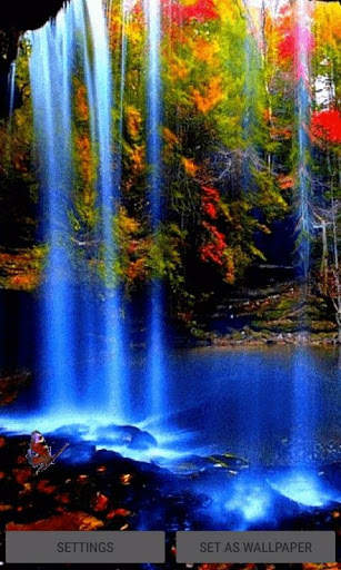 Waterfall Magic Live Wallpaper screenshot 1