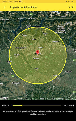 Localizzatore di Fulmini screenshot 7
