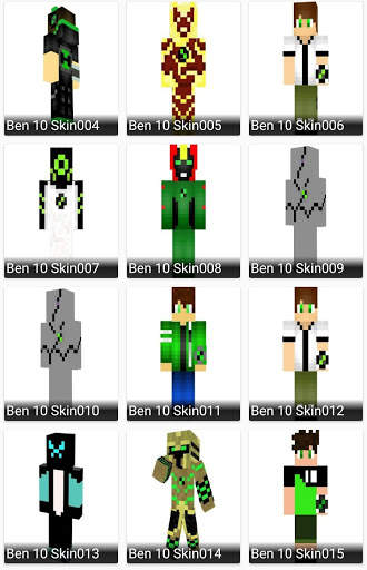 Ben 10 skins for MCPE screenshot 1