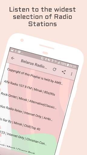 Belarus Radio Music & News screenshot 2