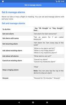 Commands for Google Home Mini स्क्रीनशॉट 5