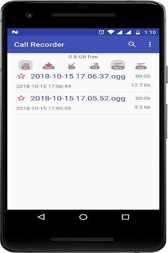 Automatic Call Recorder - Call Recorder 2019 screenshot 1