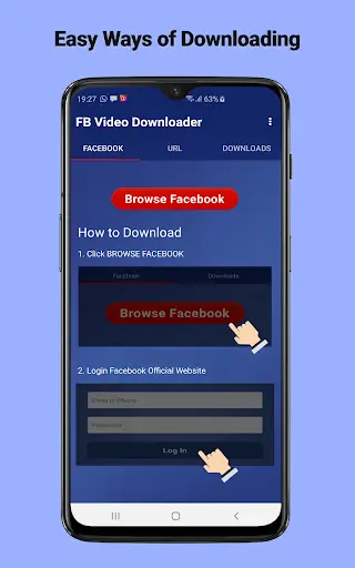 FastHdVid: New Video Downloader For Facebook Free screenshot 3