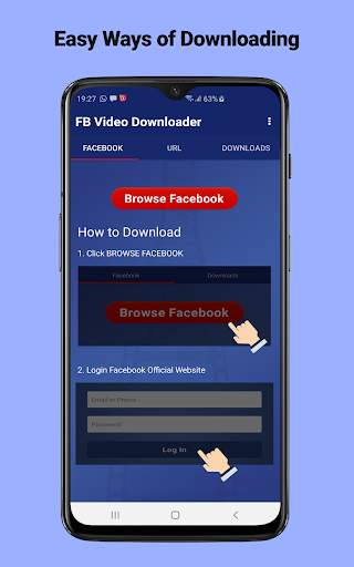 FastHdVid: New Video Downloader For Facebook Free screenshot 3