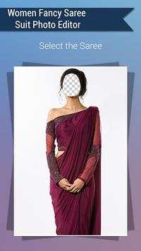 Women Fancy Saree Photo Editor screenshot 4