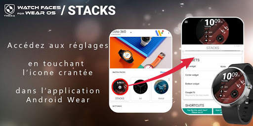 Stacks Watch Face screenshot 3