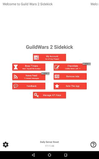 Sidekick for GW2 10 تصوير الشاشة