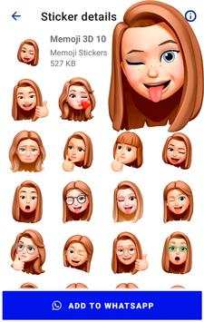 Memoji Stickers 3D screenshot 3