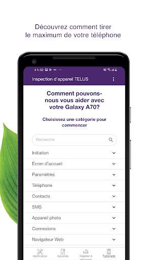 Inspection d’appareil TELUS screenshot 6