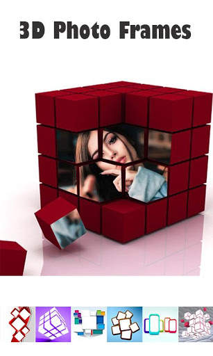3D  Photo Frame Photo Editor screenshot 6