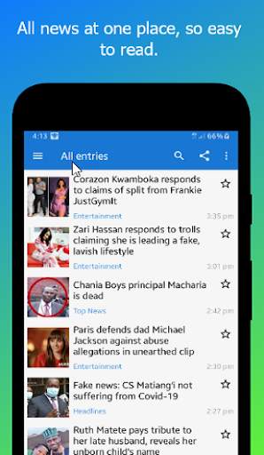 Daily Nation screenshot 1