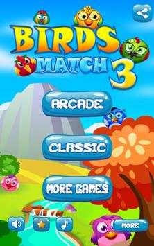Birds Match 3 स्क्रीनशॉट 6