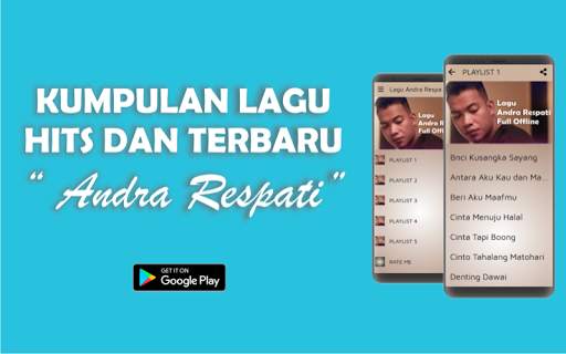 Lagu Andra Respati Full Offline screenshot 1