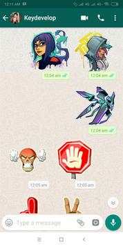 FortStickers WA Stickerspack screenshot 2
