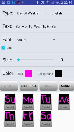 DateBar - date in status bar screenshot 3