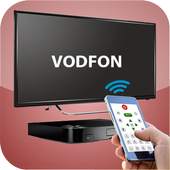 TV Remote Control For Vodafone Kabel 1.0