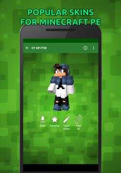 Popular Skins for Minecraft in 3D screenshot 6