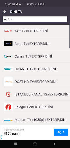 MOBİL TV CANLI TV-TÜRK WORLD screenshot 5