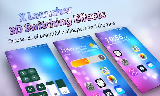 Phone x launcher: With OS11 Theme & Control Center screenshot 1