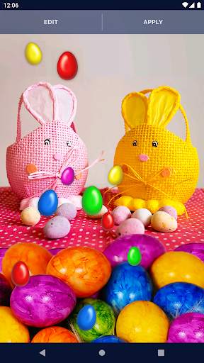 Easter Bunny Live Wallpaper screenshot 5