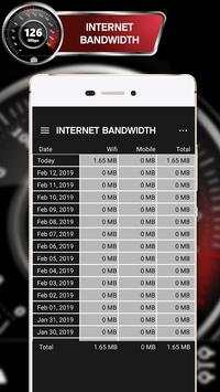 İnternet hız testi wifi ve ağ sayacı screenshot 4