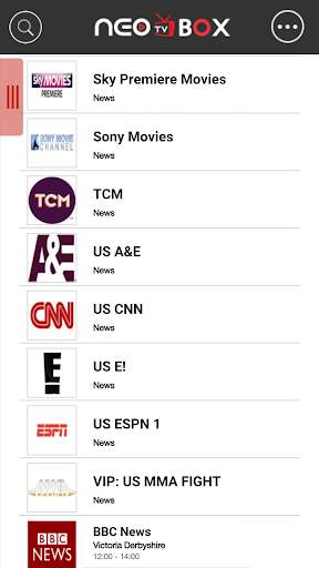 Neo TV screenshot 1