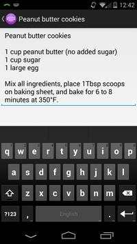 Simple notepad screenshot 1