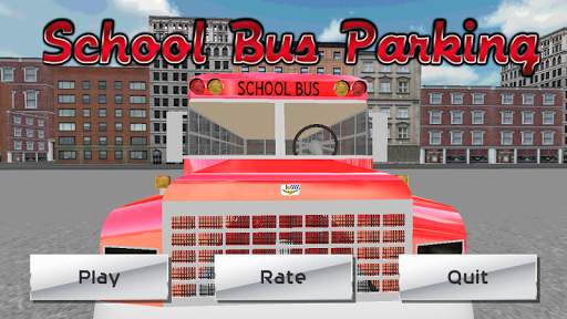 Bas Sekolah letak kereta 3D screenshot 1