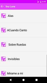 Soy Luna música y letras screenshot 1