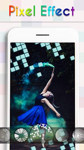 dispersion effect : pixel effect photo editor screenshot 1