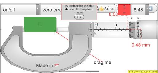 Micrometer Simulator screenshot 8