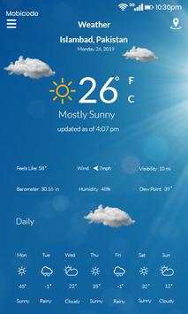Weather Forecast Hourly Live Weather app screenshot 1
