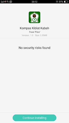 Cari Arah Kiblat Kompas Kabah screenshot 2